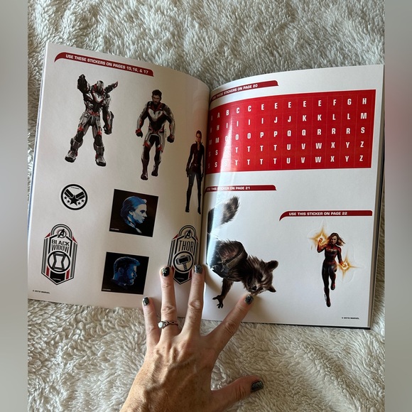 New Marvel Giant Sticker Activity Book - Picture 6 of 7